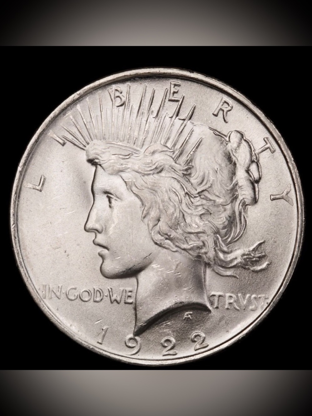 1922 Peace Dollar - Choice Gem Brilliant